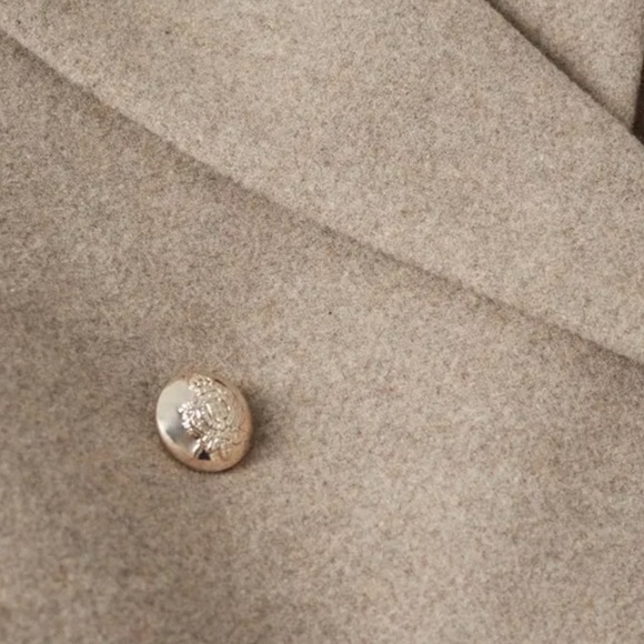 MANGO
Buttoned Wool Coat - Picture 5 of 5